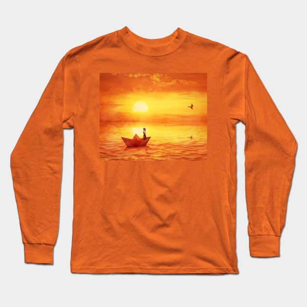 wrecked Long Sleeve T-Shirt by psychoshadow